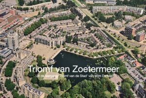 Triomf van Zoetermeer. Drone foto van Zoetermeer Centrum